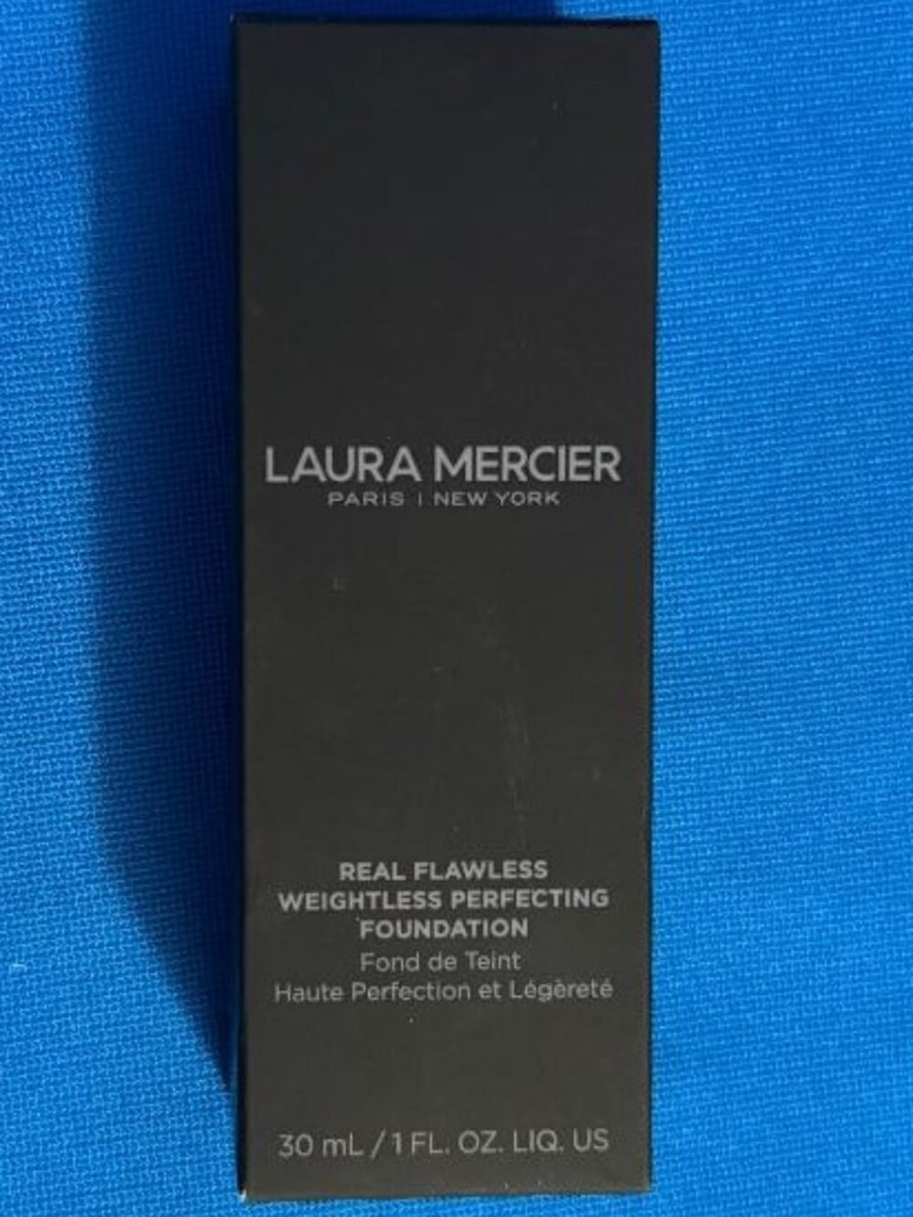 NEW LAURA MERCIER REAL FLAWLESS WEIGHTLESS PERFECTING FOUNDATION CHIFFON 1 FL OZ